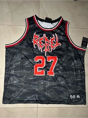 Men’s 5Xl Rebel Vengeance #27 Jersey